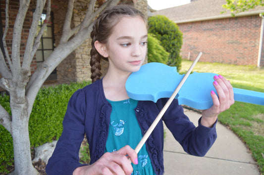 Twinkl'in Foam Violin With Wood Bow