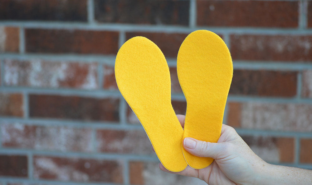 Felt Foot Stickers