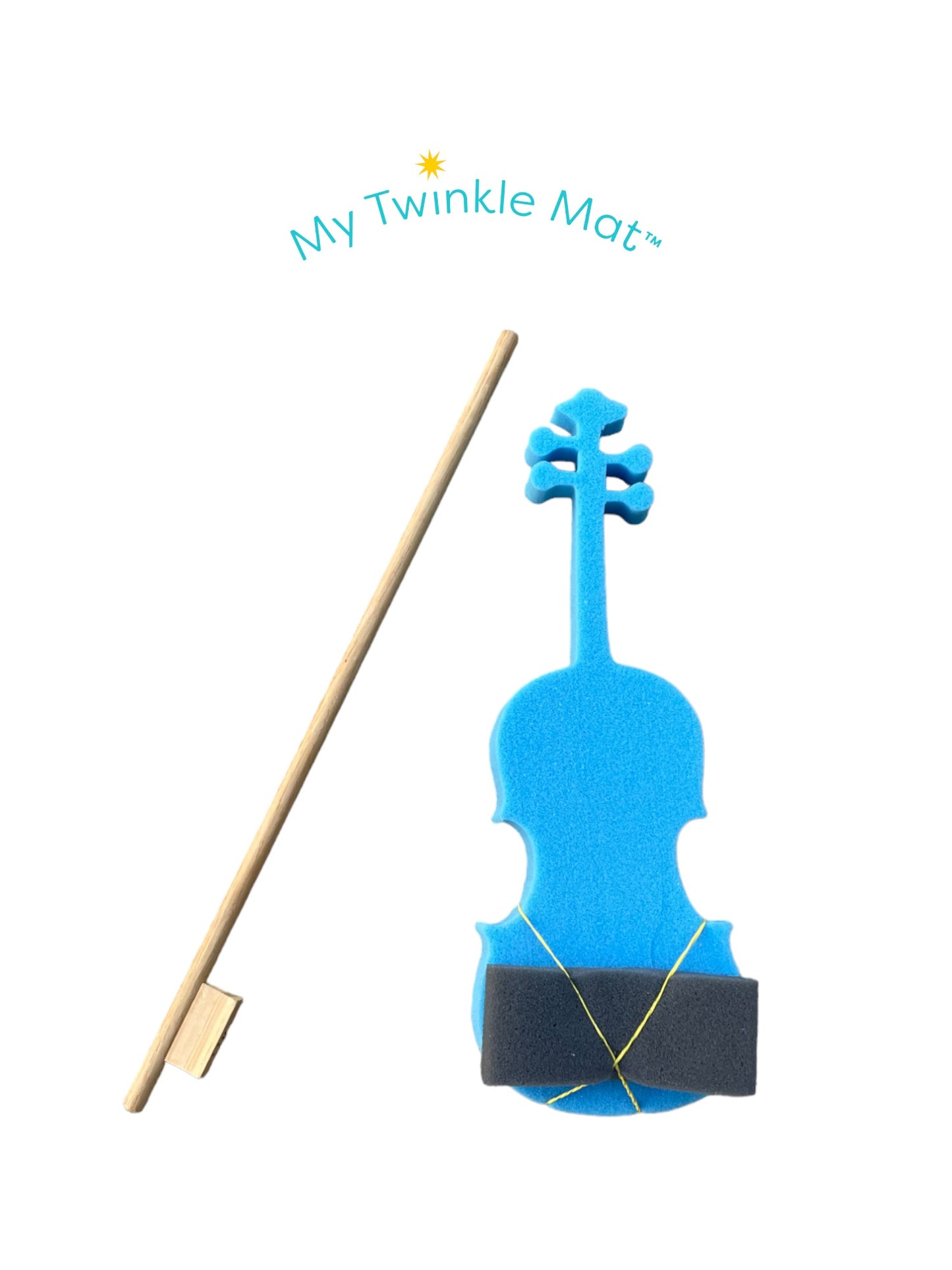 Twinkl'in Foam Violin With Wood Bow